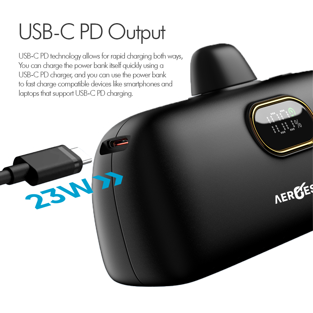 Aeroessentials nugget USB - C Power bank  
