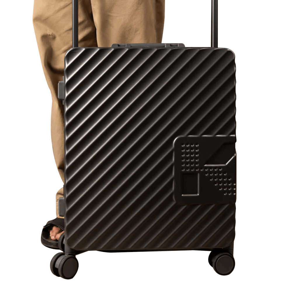 Aero Glide Silver Travel Bag