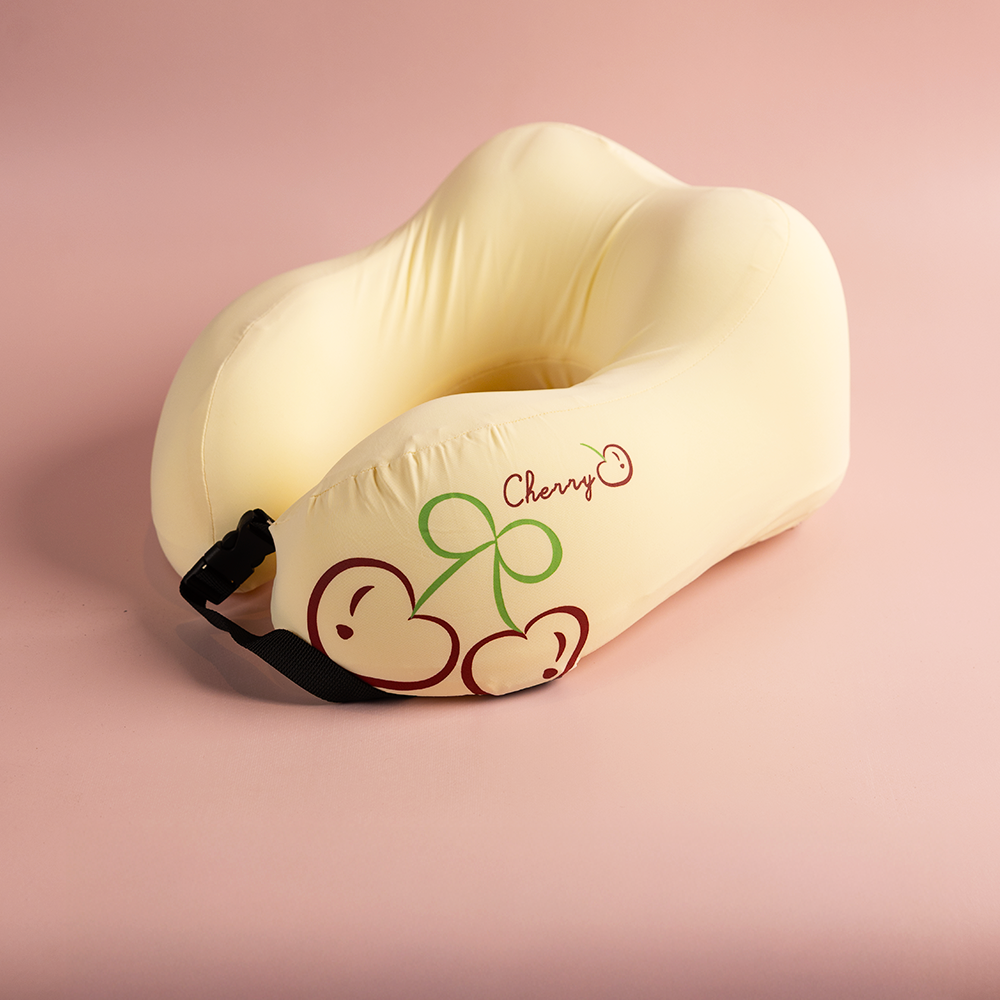 cherry neck pillow