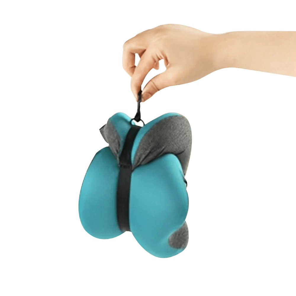 Dark Green Smart Neck Pillow